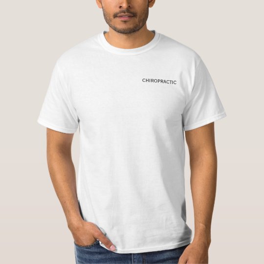 CHIROPRACTIC CAMISETA