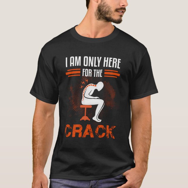 Chiropractor Camisa Engraçada Quiroprática Humor S (Frente)