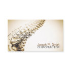 Chiropractor, quiroprática, Cartão de visita de sa