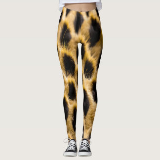 Chita. Leggings femininas da pele