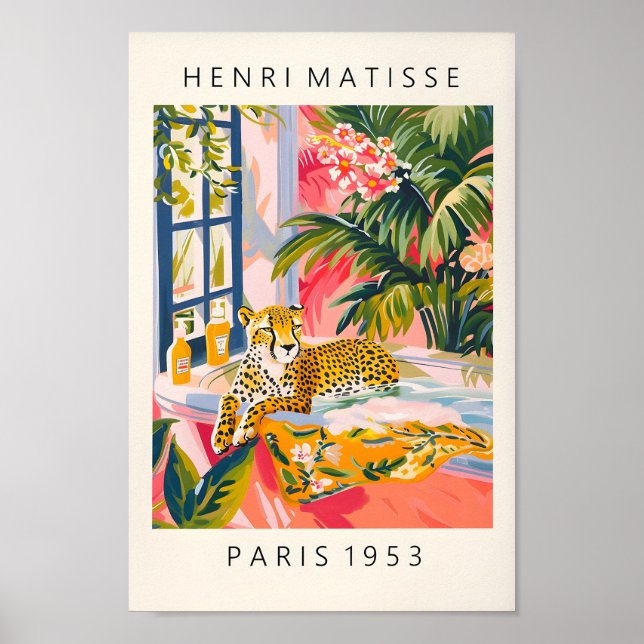 Chita Na Bathtub, Poster Engraçado, Impressão De M (Frente)