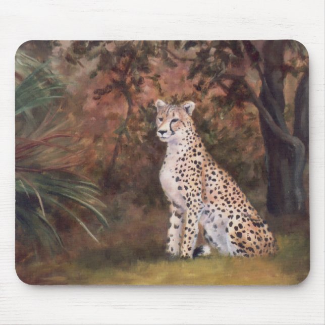 Chita que senta Mousepad orgulhoso (Frente)