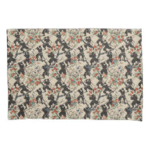 Chiyogami Ninja Patterna Pillowcase