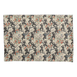 Chiyogami Ninja Patterna Pillowcase