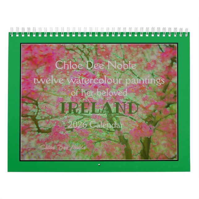 Chloe Dee Noble pinta a IRLANDA com o Calendário 2 (Capa)