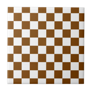 Chocolate Brown Checks
