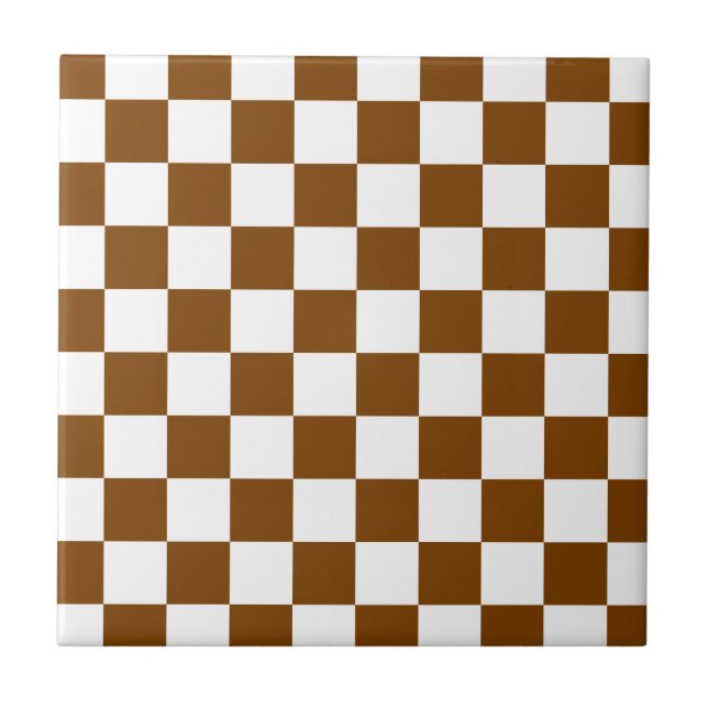 Chocolate Brown Checks (Frente)