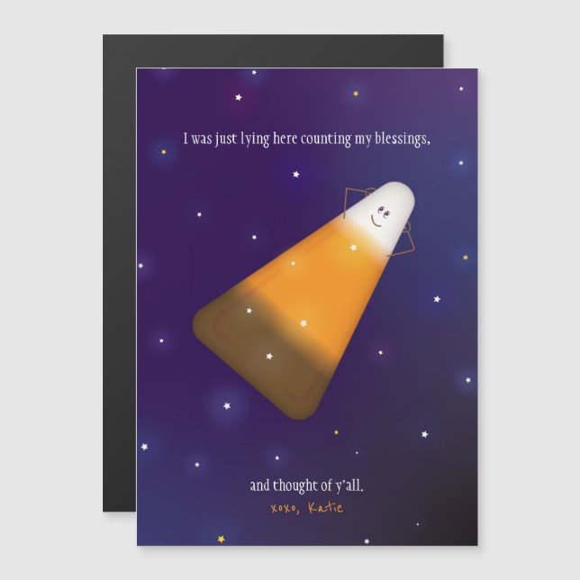Chocolate Candy Corn (Frente/Verso)