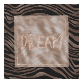 Chocolate Castanho Negro Zebra Blush Sonho de Leve