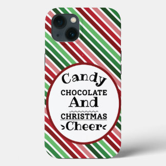 Chocolate doce e animação de Natal