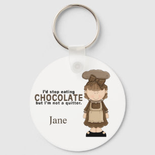 Chocolate Girl 3 Chaveiro