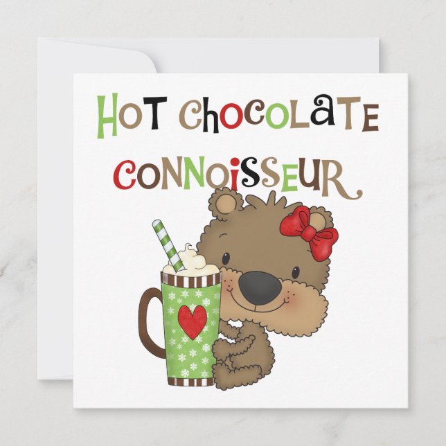 Chocolate Quente Bear Garota Conoisseur (Frente)
