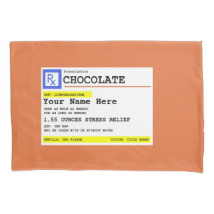 Chocolate receitado Personalizado Engraçado