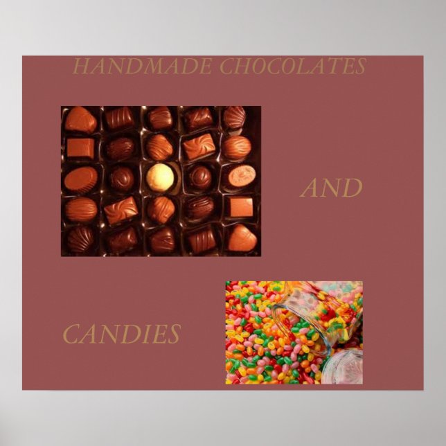 CHOCOLATES E POSTER DE ARTE CANDY (Frente)