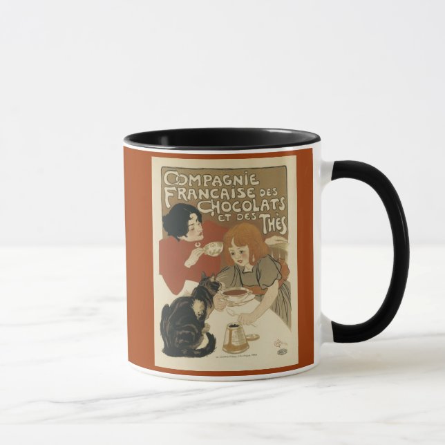 Chocolats e caneca de café dos thes do DES (Direita)