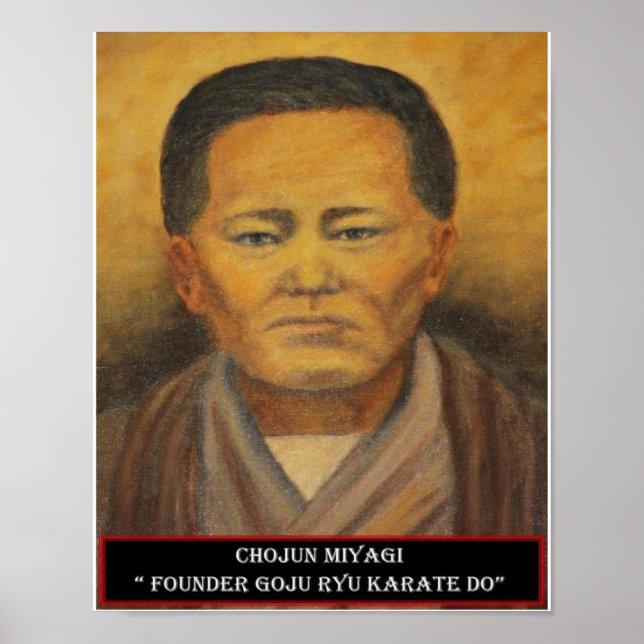 Chojun Miyagi Impressão (Frente)