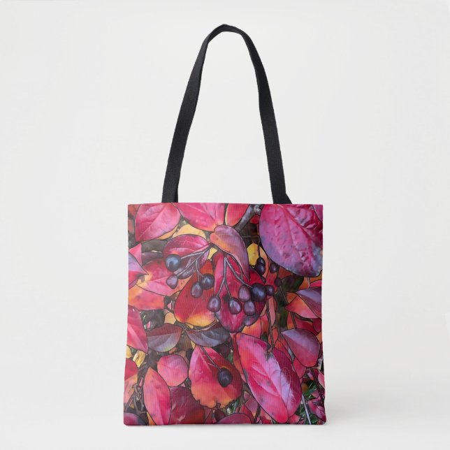 Chokecherries do outono - Tote Bag (Frente)