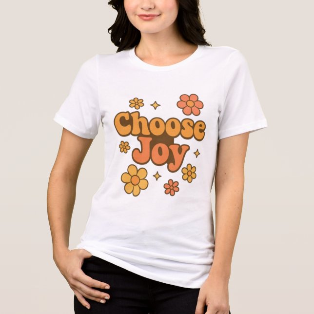 Choose Joy Minimalist Art - Positive Mindset Print (Frente)