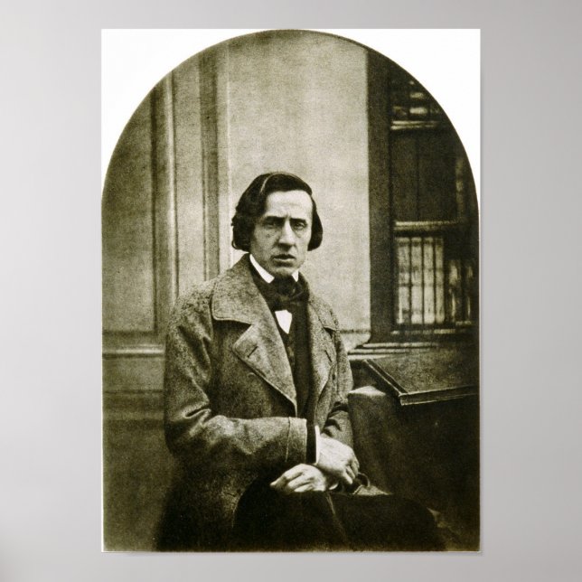 Chopin Portrait Poster (Frente)