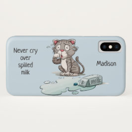 Chorando capas de telefone personalizadas de nome 