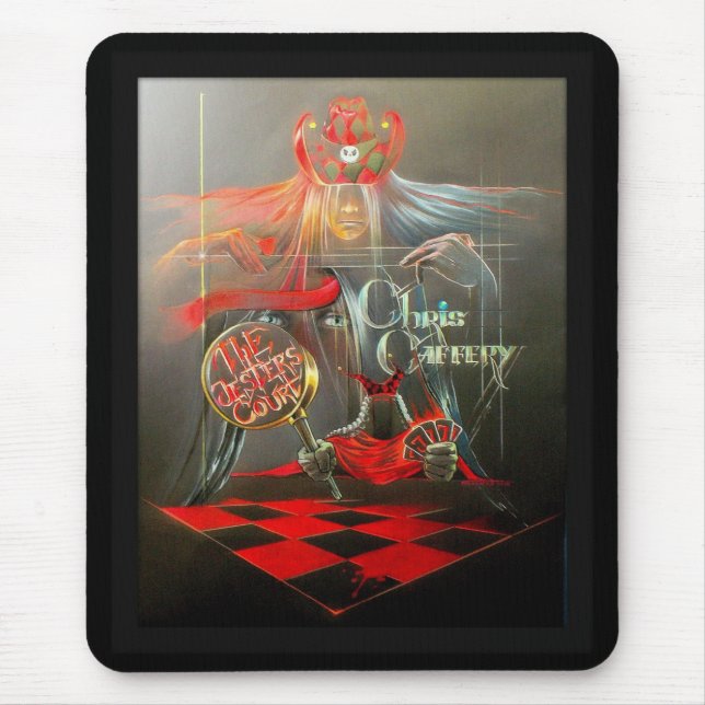 Chris Caffery Jester Art Mouse Pad (Frente)