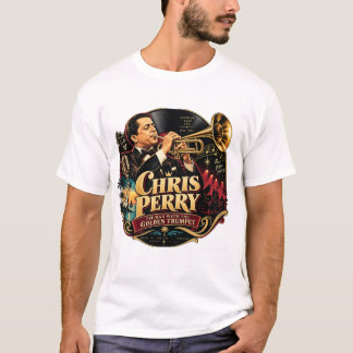 Chris Perry — Camiseta da Trombeta Dourada