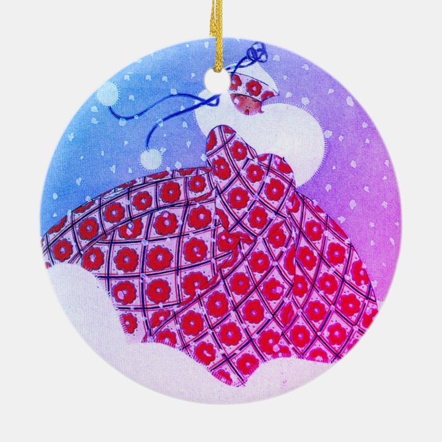 "Chrismukkah" Um ornamento de Celebração de Férias (Traseira)