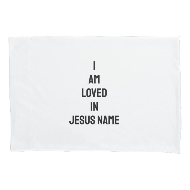 Christian Affirmation Pillowcase (Frente)