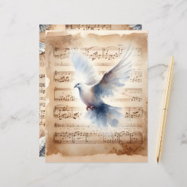 Christian Dove Vintage Scrapbook