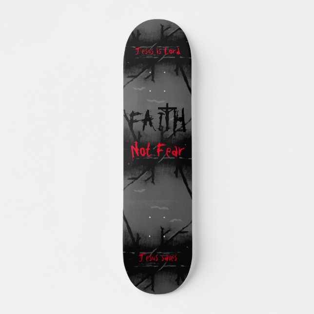 Christian Faith Jesus Skateboard (Frente)