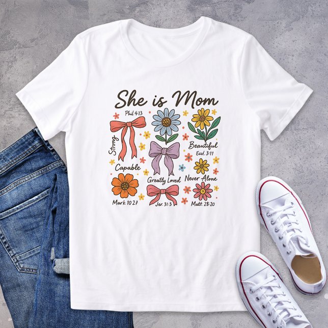 Christian Floral Ela É A Mãe Arcos Coquette (Criador carregado)