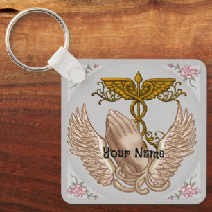 Christian Hands Nurse chaveiro