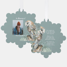 Christian Memorial Keepsasasakan Corn Owl Bird