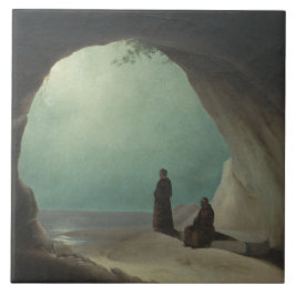Christian Monks in a Grotto (por Carl Blechen)