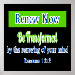 Christian Renew Now Poster