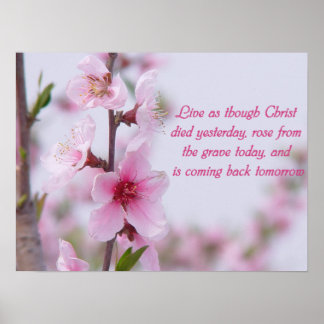 Christian Say Poster