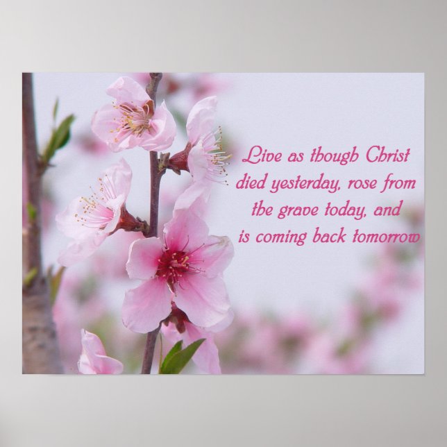 Christian Say Poster (Frente)