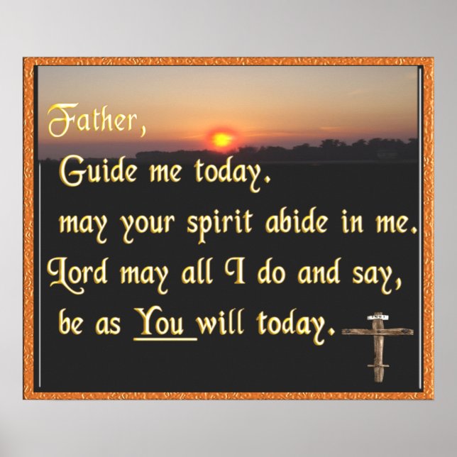 Christian scripture poster (Frente)