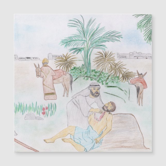 Christian Trabalho de arte O bom samaritano (Frente)