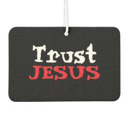 Christian "Trust JESUS" Red Black White