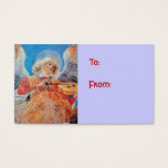 CHRISTMAS ANGEL<br><div class="desc">Design elegante e clássico elaborado a partir de uma pintura Renascentista. Melozzo da Forli,  anjo do fazer de música,  detalhe de um afresco c.1480.</div>