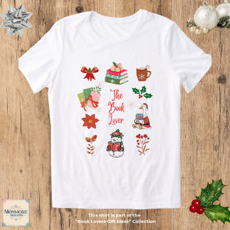Christmas Book Lover T-Shirt