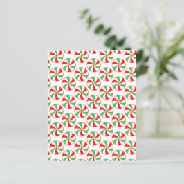Christmas Candy Cane Pattern Scrapbook Craft Paper