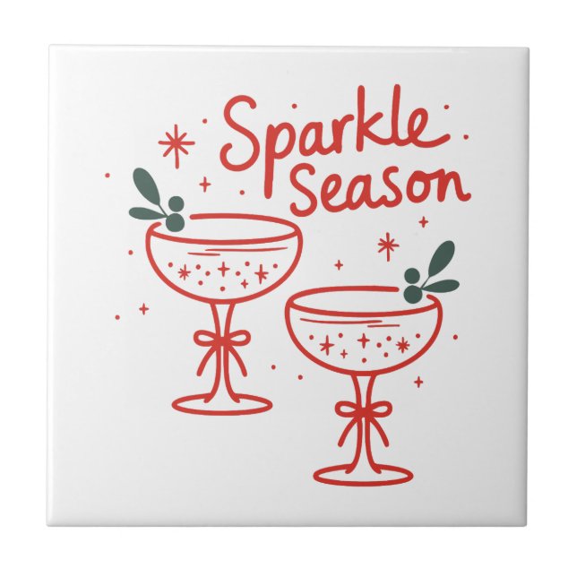 Christmas Cocktails Sparkle Season  (Frente)