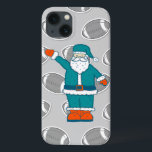 christmas cor de laranja azul teal santa claus<br><div class="desc">natal azul-lacrimejante santa claus basquete "papai noel de natal laranja azul",  "natal azul-azul-azul-natal", " santa claus",  "natal christmas feio", " natal da equipe esportiva natal",  "equipe esportiva",  natal,  basquetebol,  esportes,  atleta</div>