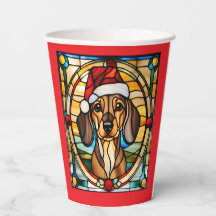Christmas Dog Cup