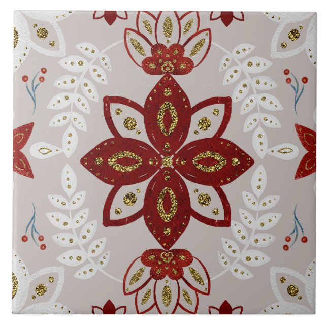 Christmas Folk Nordic Art (Frente)