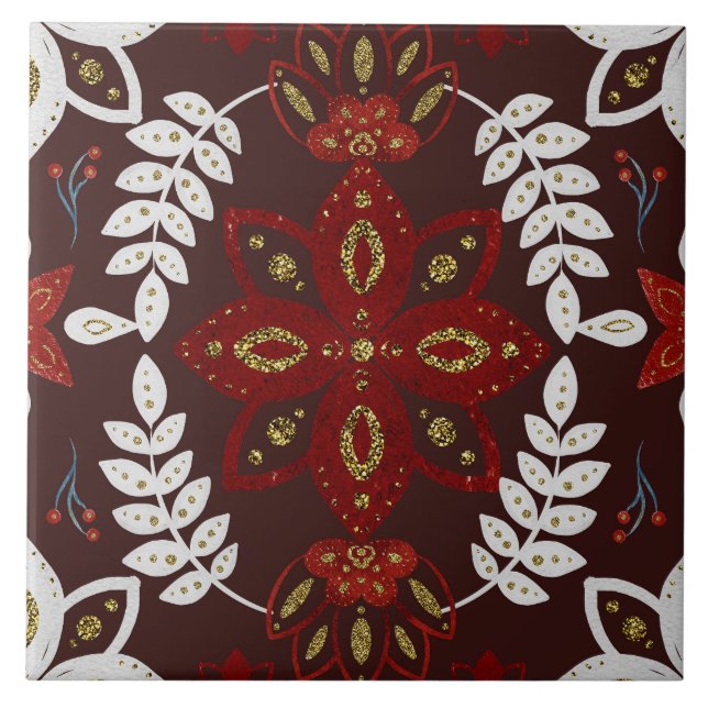 Christmas Folk Nordic Art (Frente)