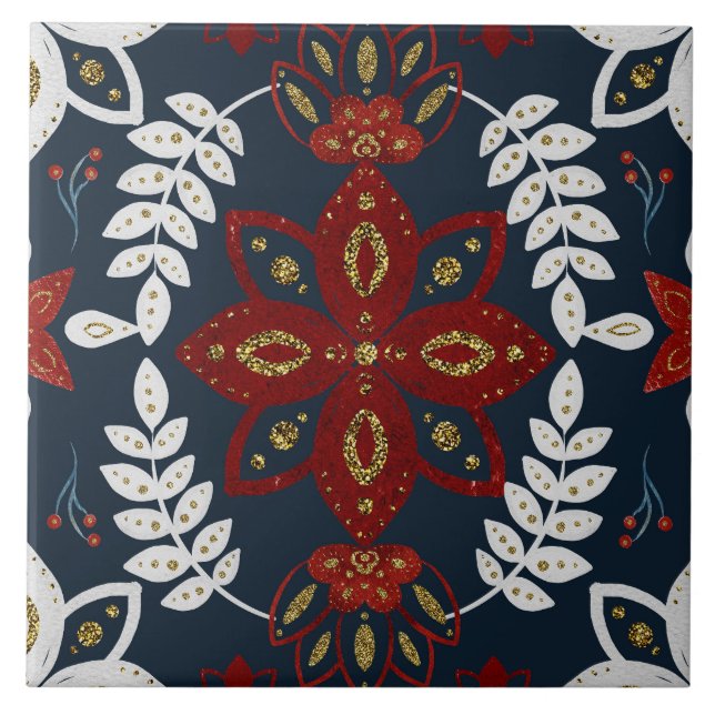 Christmas Folk Nordic Art (Frente)