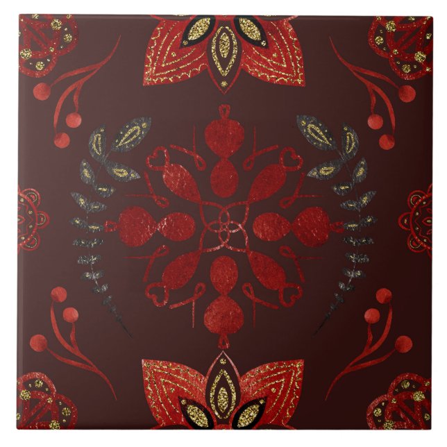 Christmas Folk Nordic Art (Frente)